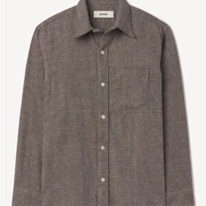 Buck Mason Pacific Twill One Pocket Flannel Button Up Men’s Large